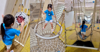 Parc Residences @ Tengah: A Cool Suspended Net Playground at a HDB Void Deck
