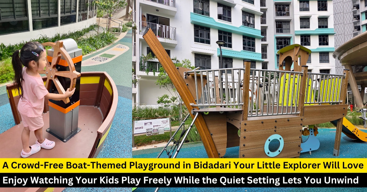 ParkView @ Bidadari: Boat-Themed Playgrounds Without the Crowds