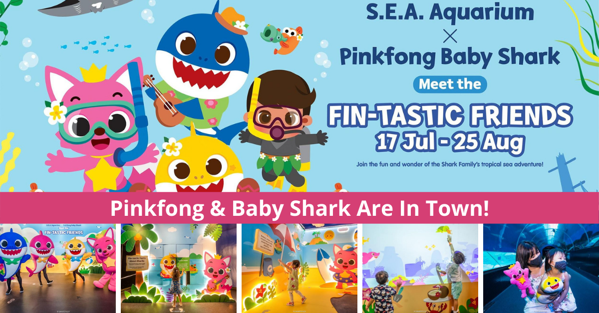 Dance And Groove With Pinkfong, Baby Shark And The Fin-tastic Friends At S.E.A. Aquarium!