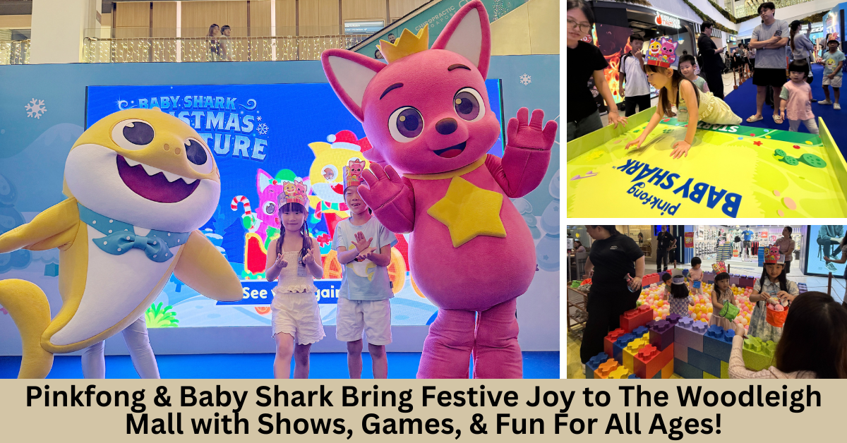 Dive Into a Fin-tastic Christmas Adventure with Pinkfong & Baby Shark at The Woodleigh Mall