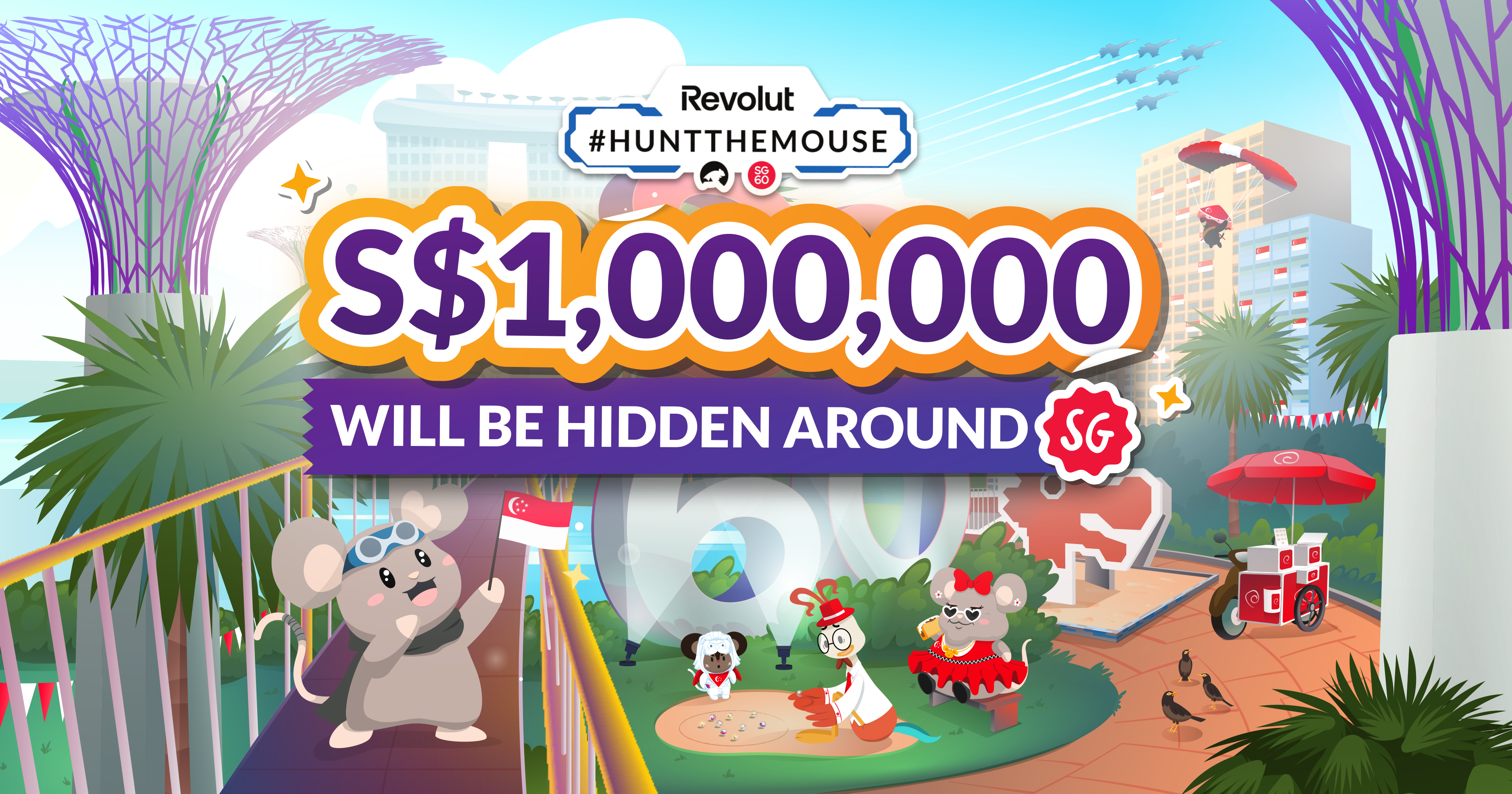 Hunt for $1 Million Cash at #HuntTheMouse 2025!