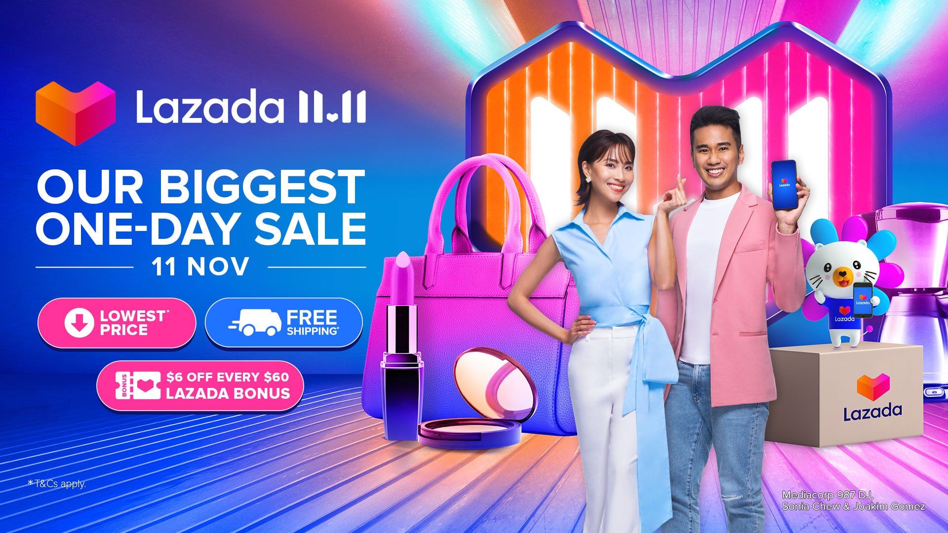 Win A $1,000,000 Condominium On Lazada 11.11 - BYKidO