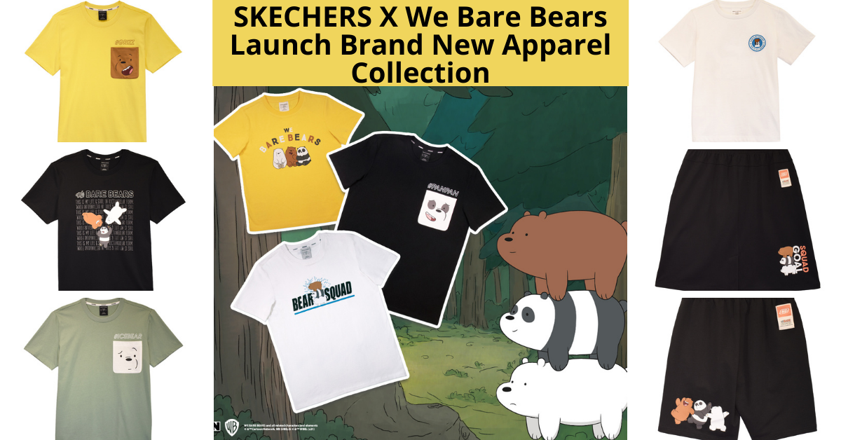 SKECHERS X We Bare Bears Launch Brand New Apparel Collection