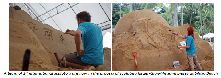 Things to do this Weekend: Visit Sentosa for Sandsation Fun! - BYKidO