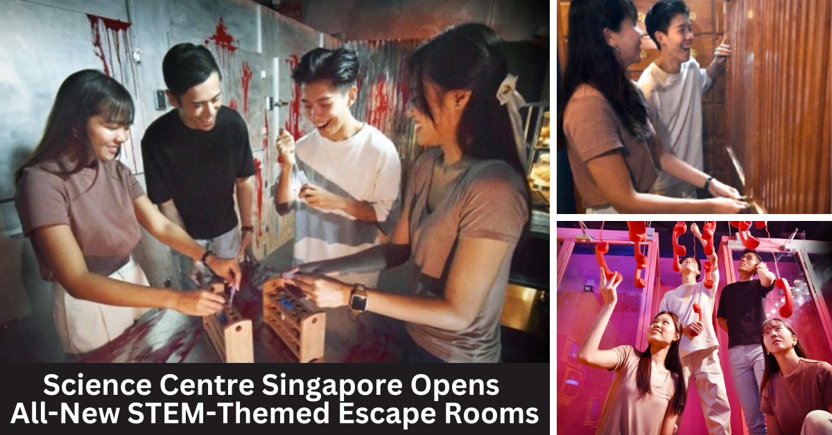Science Centre Singapore Opens Its Latest Attraction, Escape @Science Centre (E.S.C.)