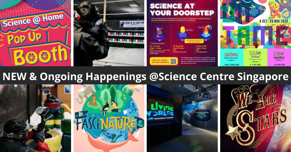 September 2020 School Holiday Programmes at Science Centre Singapore - BYKidO