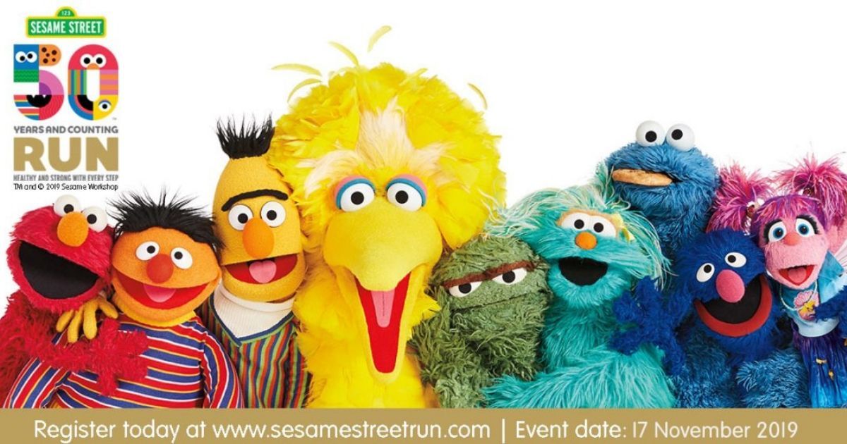 Sesame Street Run Singapore 2019: Details on Race Categories & Entitlements - BYKidO