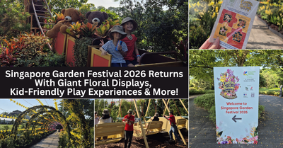 Singapore Garden Festival 2026 Returns to Gardens by the Bay with Giant Floral Installations, Discovery Trail & Family-Friendly Experiences