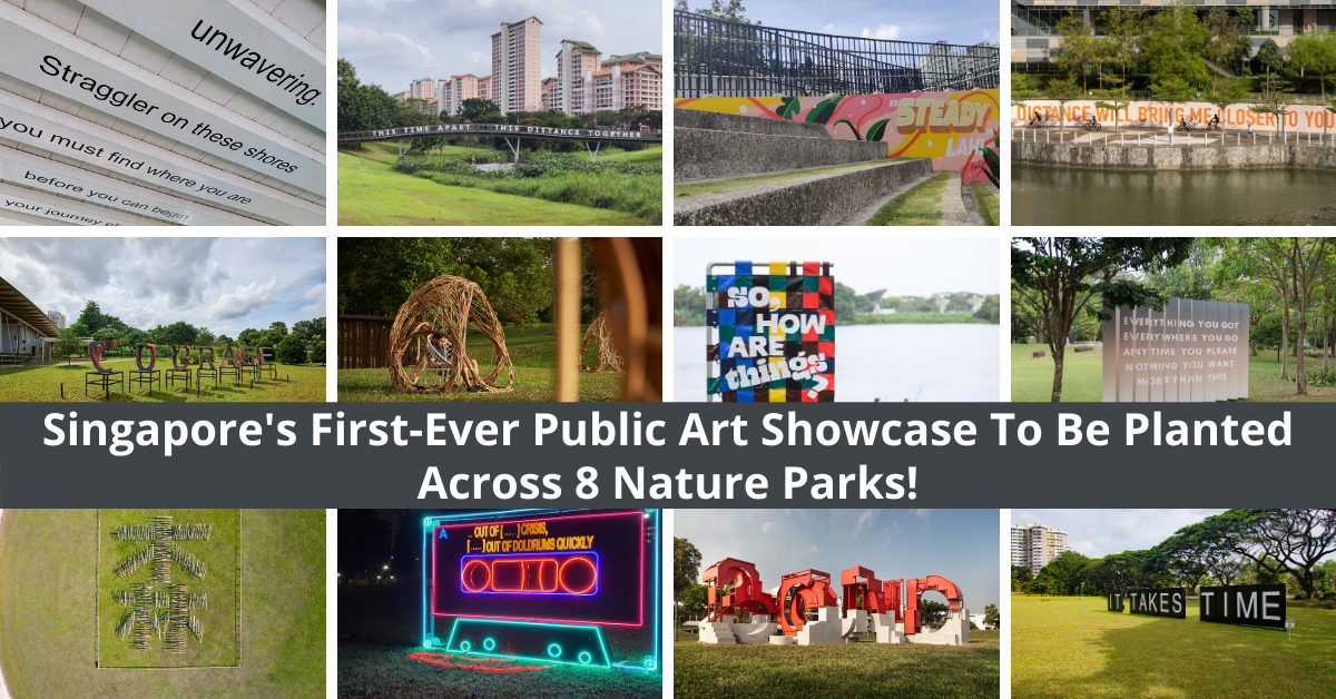 Rewritten: The World Ahead Of Us | An All-New And One-Of-A-Kind Public Art Showcase Nestled Across Singapore's Eight Nature Parks! - BYKidO
