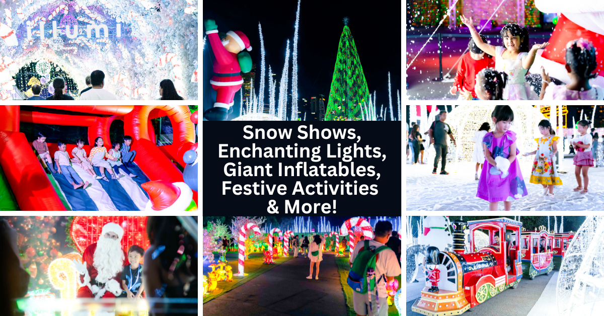 Experience A Dazzling Christmas Celebration At illumi Singapore!