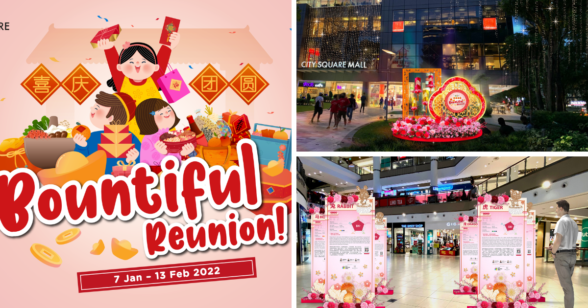 Soak in The Festivities and Be Rewarded with Gifts at City Square Mall this Chinese New Year!