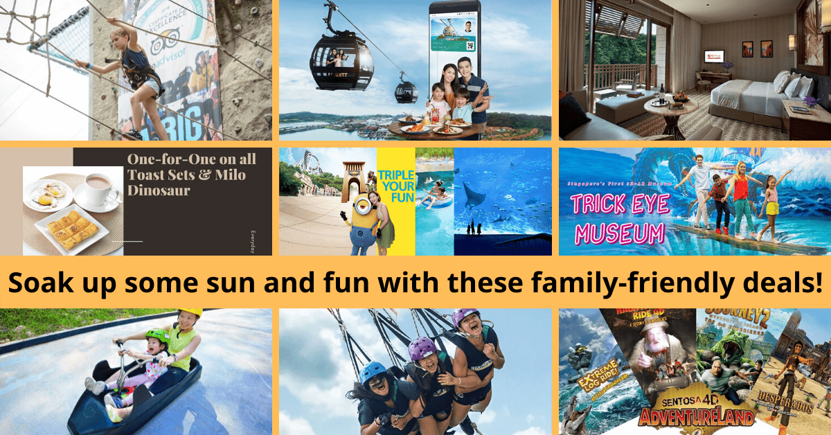 Start planning your next family outing to Sentosa with these too-good-to-be-missed promotions! - BYKidO