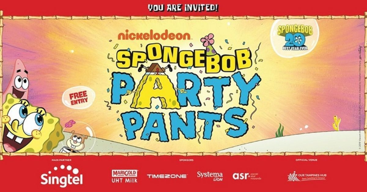 SpongBob PartyPants - Party with SpongeBob and His Squad (& Maybe Even Get Yourself a Boating Licence)! - BYKidO