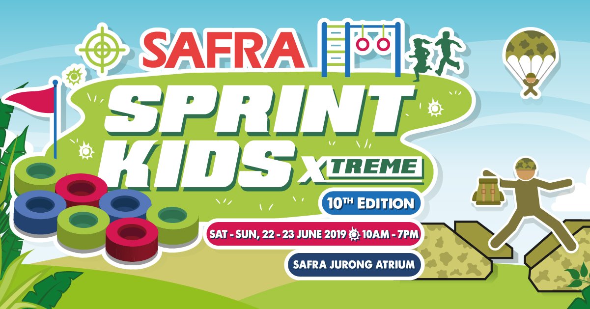 Sprint Kids Xtreme | NS-Inspired Obstacles for the Kids @ SAFRA Jurong - BYKidO