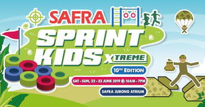 Sprint Kids Xtreme | NS-Inspired Obstacles for the Kids @ SAFRA Jurong