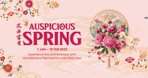 Step into an Auspicious Spring with Suntec City's Flash Sales, Free Gifts & Deals!