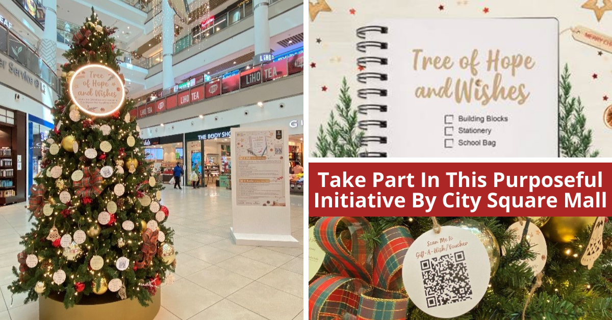 City Square Mall Launches Gift-A-Wish And Gift-A-Voucher Initiative This Christmas!