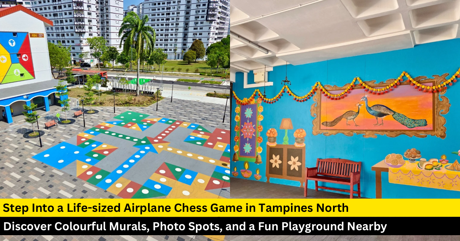 Tampines North Airplane Chess Murals: An Estate Themed After Our Favourite Nostalgic Games