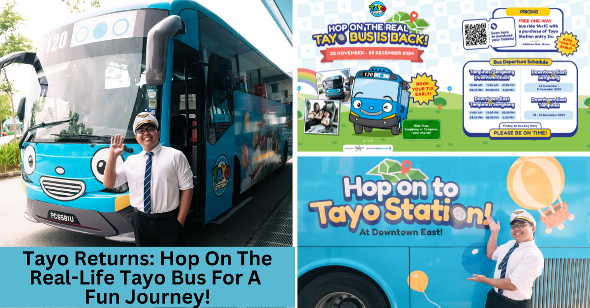 Tayo Returns: Hop On The Real-Life Tayo Bus For A Fun-Filled Journey!