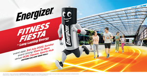 Test your Fitness Battery and Win Big at Singapore’s First Energizer(R) Fitness Fiesta!