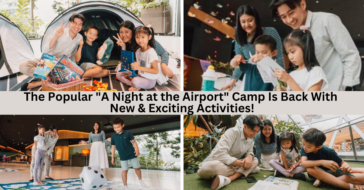Spend A Night At The Airport With A Refreshed Holiday Camp Experience By Changi Experience Studio
