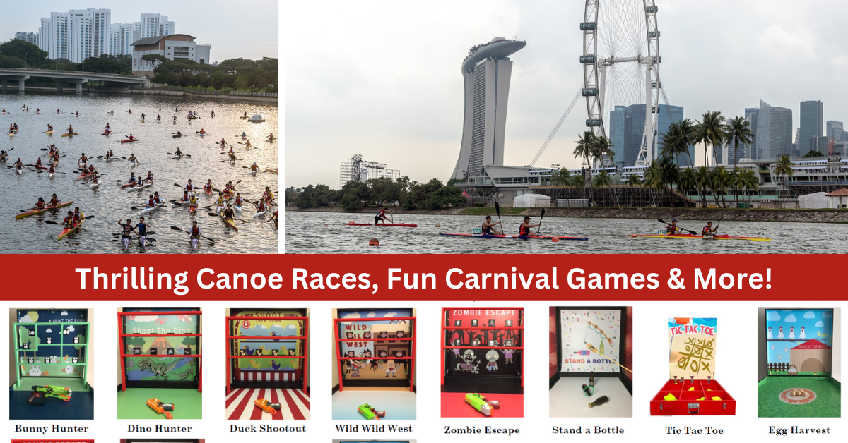 Spend An Exciting Day At The 2024 Singapore Canoe Marathon