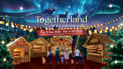 Celebrate Christmas 2025 at Togetherland by World Christmas Market at Bayfront Event Space