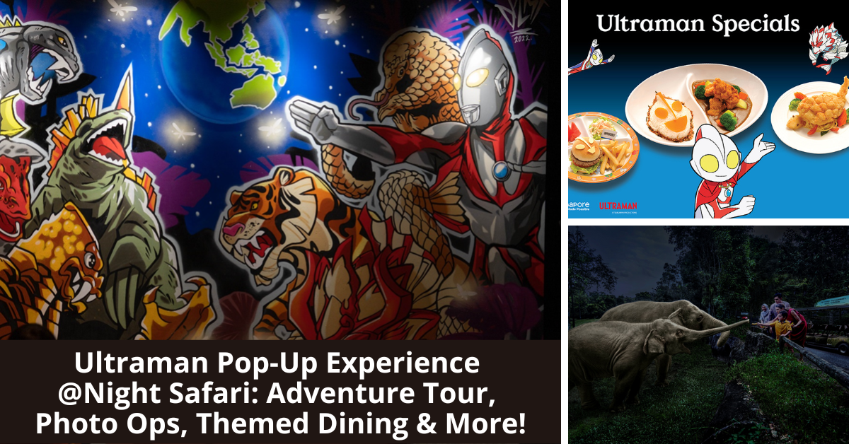 Night Safari Battles Wildlife Threats With Ultraman Pop-Up Experience