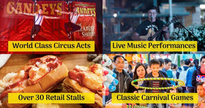 Uncle Ringo Presents The Great Circus of Europe | World Class Acts, Carnival Games & Food Street