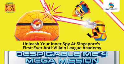 Join In Suntec City’s Mega Mission With Illumination’s Despicable Me 4 This June Holidays!