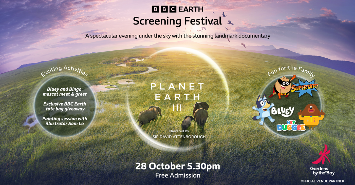 Planet Earth III Premieres On BBC Earth In Asia, With Special Screening At Gardens By The Bay