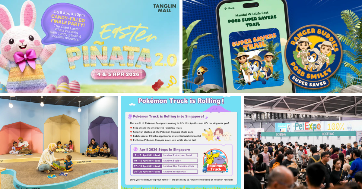 The Best Things To Do With Kids In Singapore This Week (30 Mar to 5 Apr 2026)