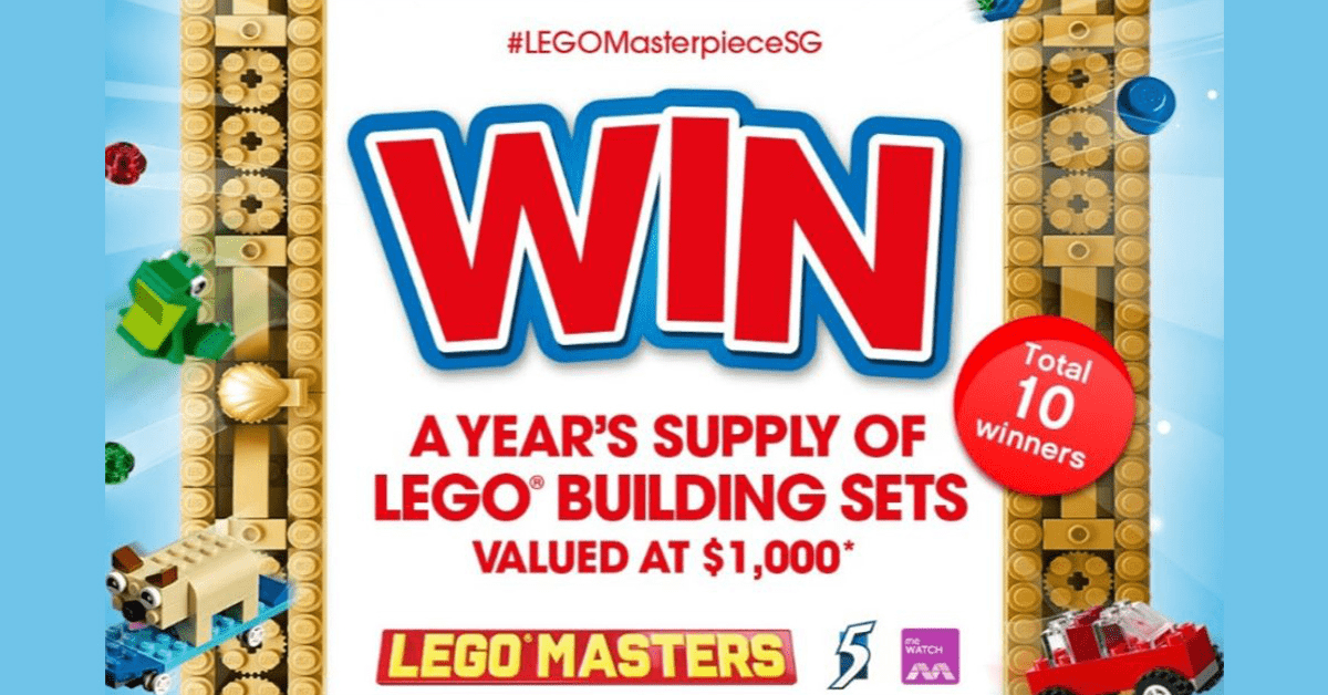 #LEGOMasterpieceSG Giveaway | Win a year’s supply of LEGO building sets! - BYKidO