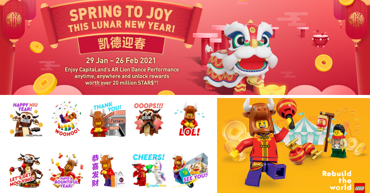Celebrate The Year Of The Ox With CapitaLand's Suite Of Digital Offerings And More! - BYKidO
