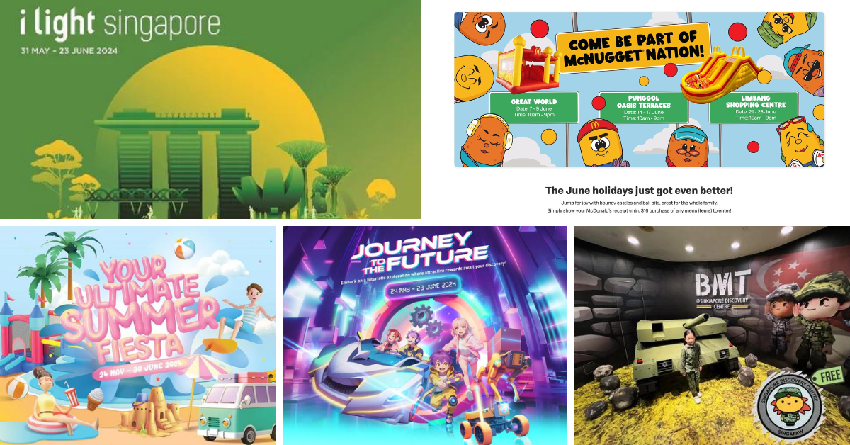 The Best Things To Do With Kids In Singapore This Week (3 - 9 June 2024)