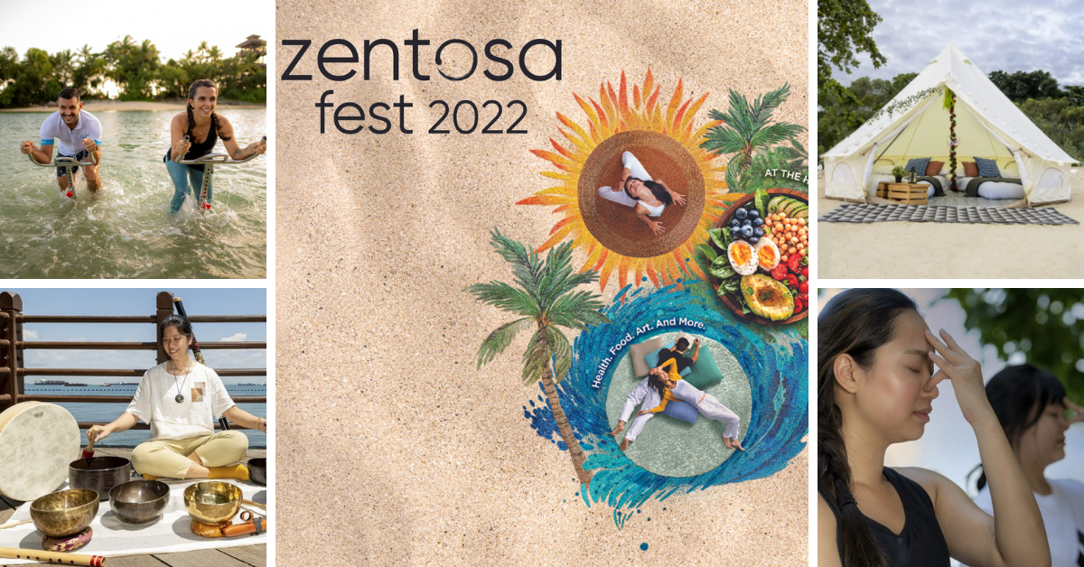 Inaugural Zentosa Fest Turns Sentosa Into 500-Hectare Wellness Island Retreat