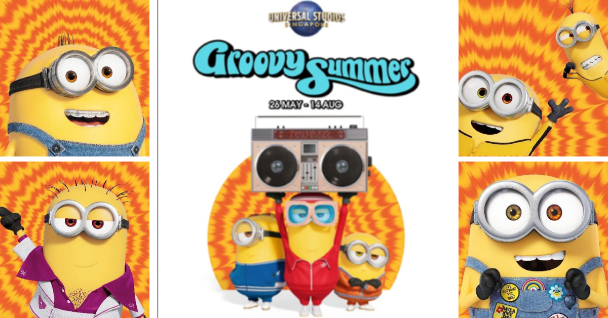 Get Ready For Villainous Fun With The Minions At Universal Studios Singapore’s Groovy Summer!