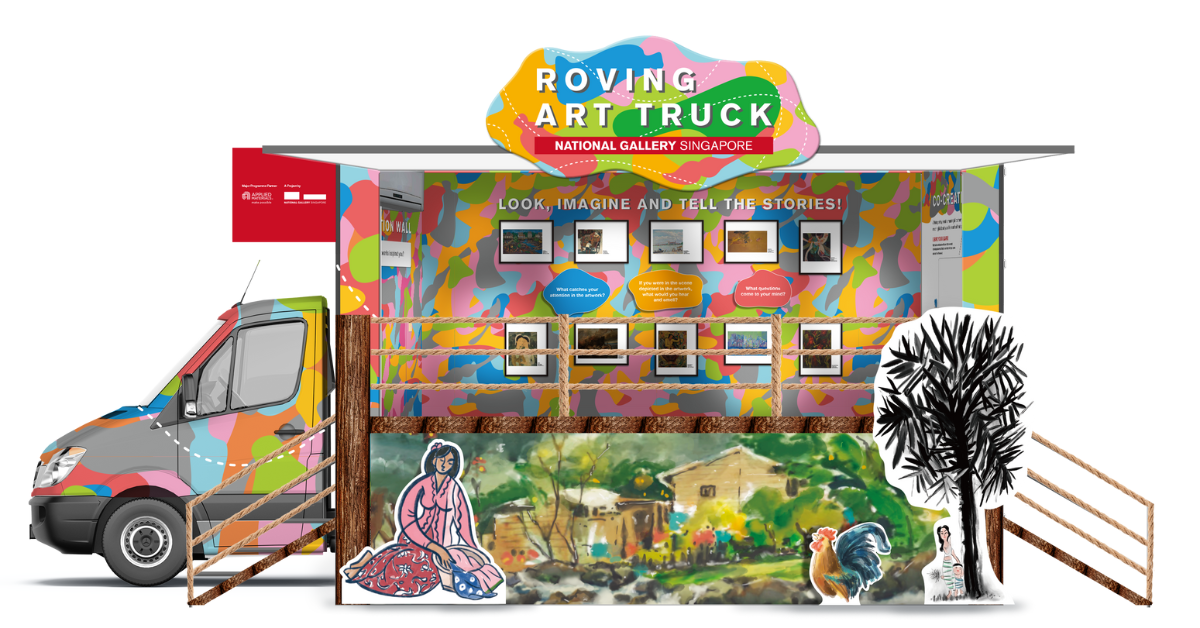National Gallery Singapore Delivers Art Education Beyond Walls With New Roving Art Truck - BYKidO