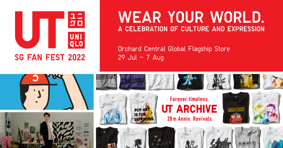 UNIQLO Singapore Holds Its First UT Fan Festival 2022 In Celebration Of UT’s 20th Anniversary