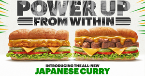 Subway Singapore Rolls Out All-New, Limited-Time Only Japanese Curry Sub And Brings Back Popular Coconut Lemon Cookie