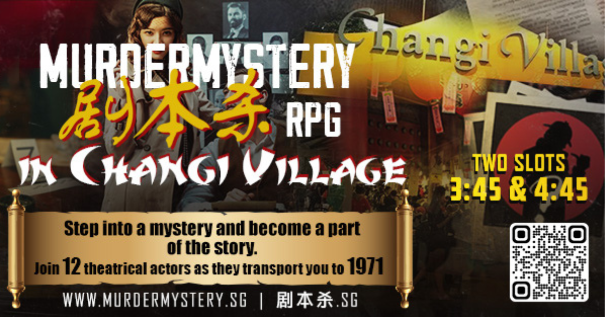 Singapore's First Immersive RPG Game Experience Set To Take Place In Changi Village This April