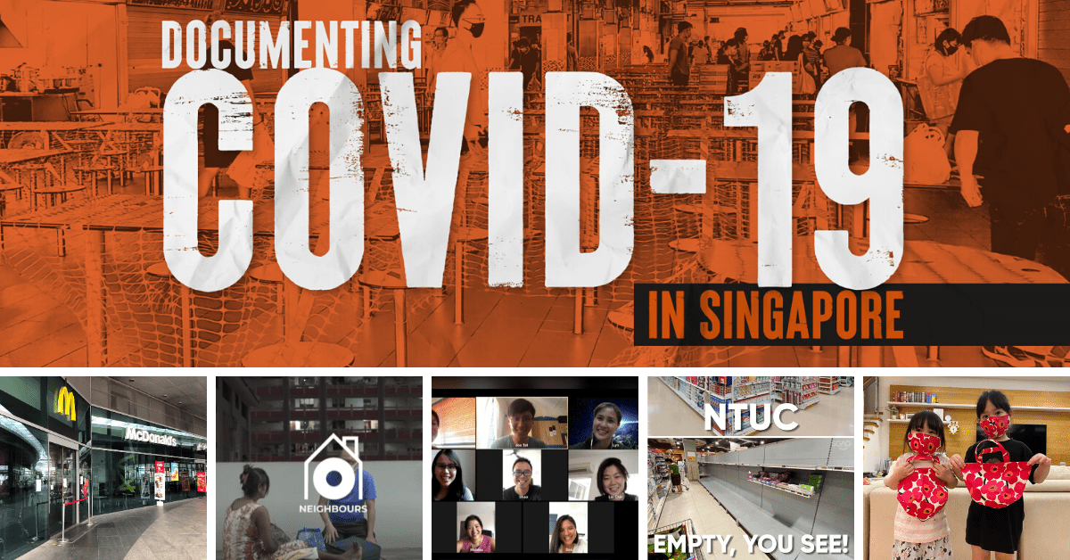 Tell Your Story: Contribute your recollections to "Documenting COVID-19 in Singapore"