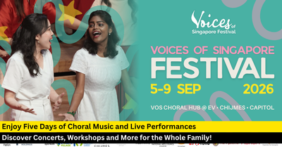 Voices of Singapore Festival 2026: A Family-Friendly Celebration of Music