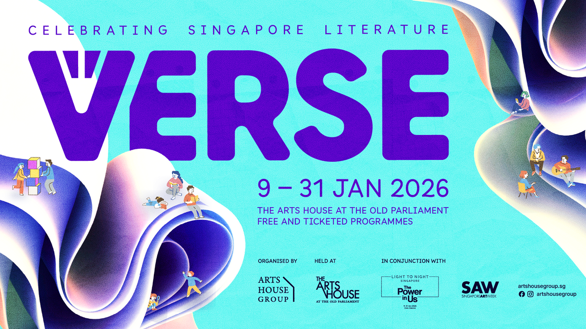 VERSE 2026 Returns to The Arts House at the Old Parliament in Jan