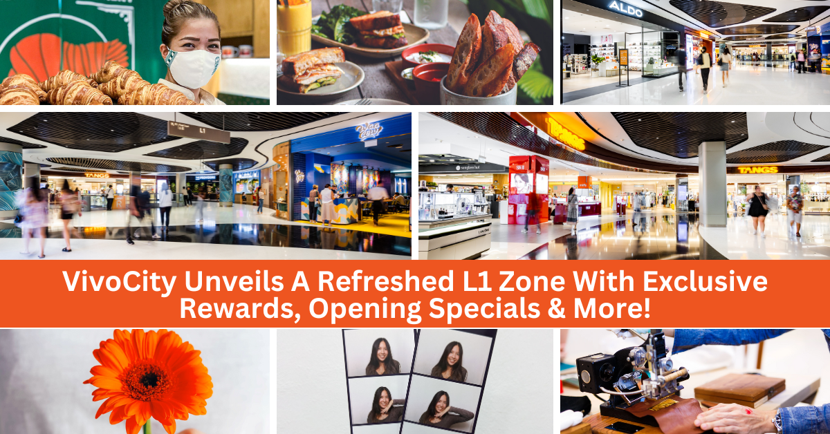 VivoCity Unveils A New Retail And F&B Zone