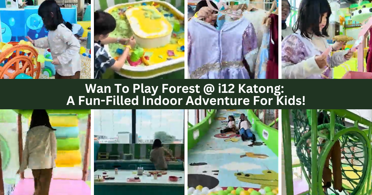 Wan To Play Forest @ i12 Katong: A Fun-Filled Indoor Adventure For Kids!