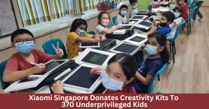 Xiaomi Singapore Makes A Special Donation Of 370 Creativity Kits To Underprivileged Children