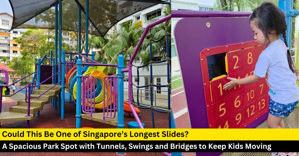 Yew Tee Park: A Playground With One of Singapore’s Longest Slides