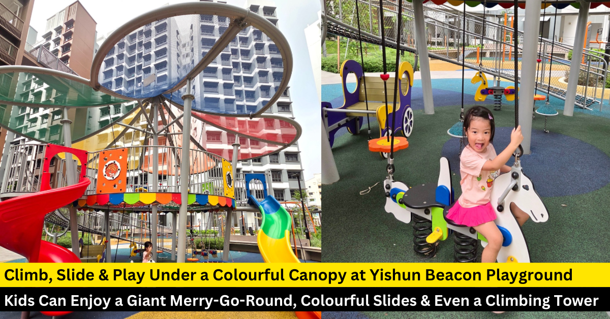 Yishun Beacon Playground: A Merry-Go-Round Playground & Climbing Tower