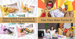 You Tiao Man Celebrates 4th Anniversary With Its Rebranded Popular Frozen You Tiao Range And Other Exciting Activities!